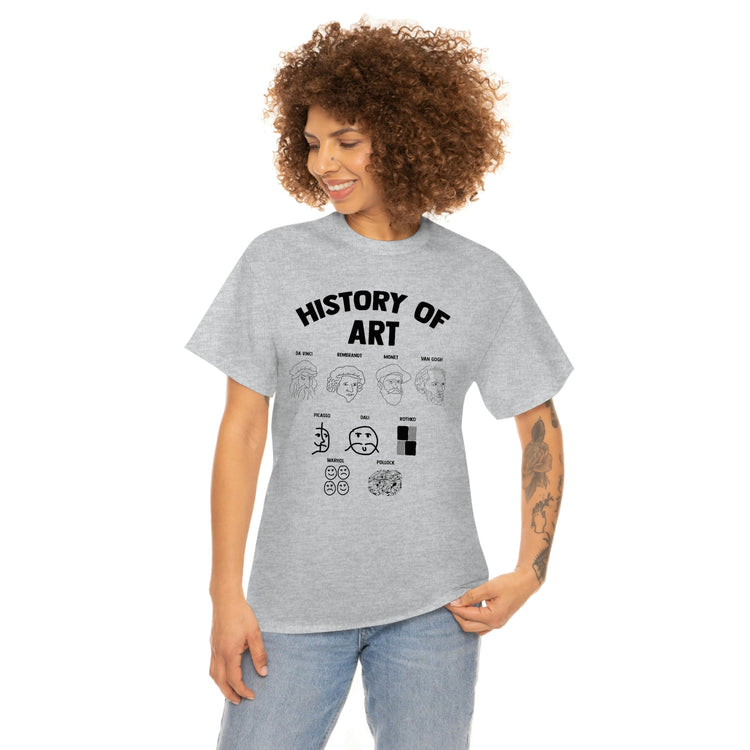 Novelty Arts Subject Instructor Professor Trainor Painter Hilarious Skill Imagination Creativity Illustrator Unisex Heavy Cotton Tee