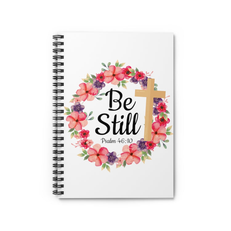 Spiral Notebook   Inspirational Comforting Christianity Verses Statements Uplifting Relieving
