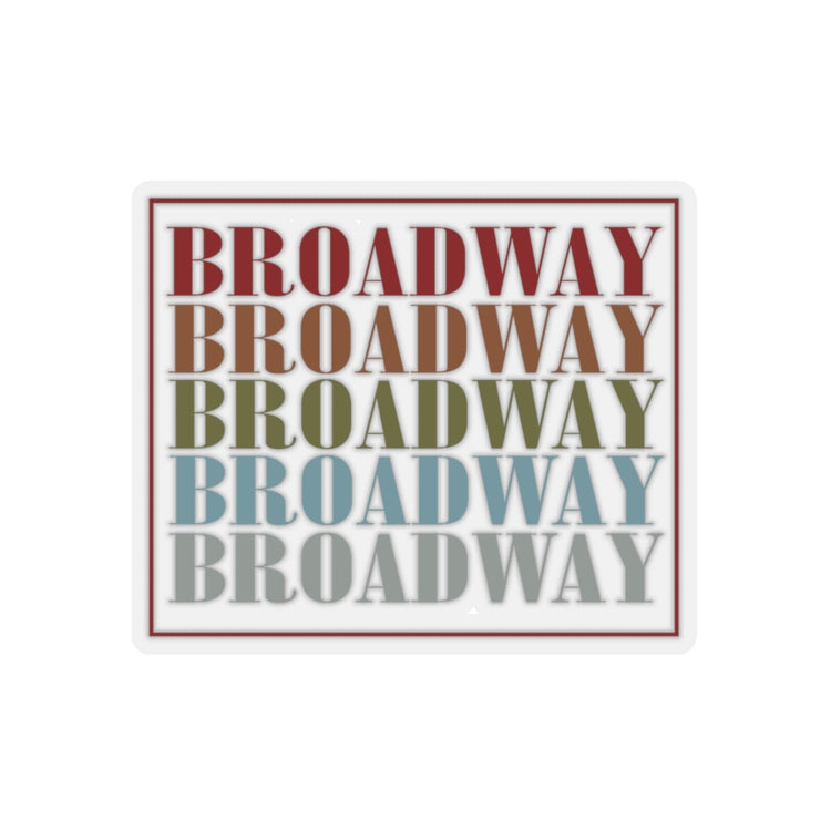Sticker Decal Retro Cabaret Production  Hollywood  Vintage Broadway Theatrical Stickers For Laptop Car