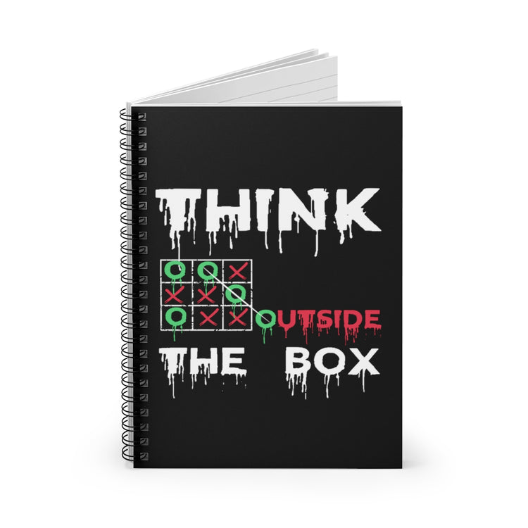 Spiral Notebook  Funny Geeky Coders Mockery Illustration Compiler Games Pun Hilarious Thinking