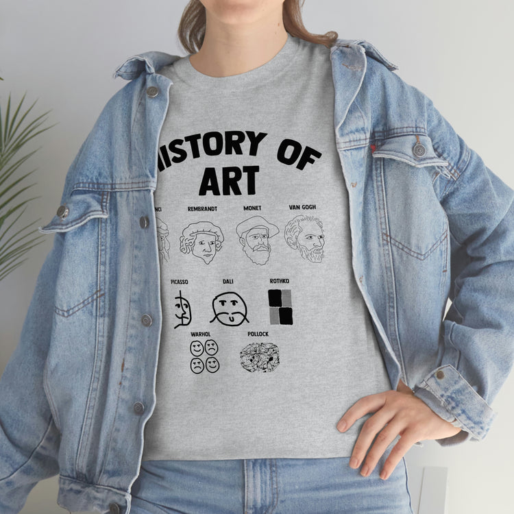 Novelty Arts Subject Instructor Professor Trainor Painter Hilarious Skill Imagination Creativity Illustrator Unisex Heavy Cotton Tee