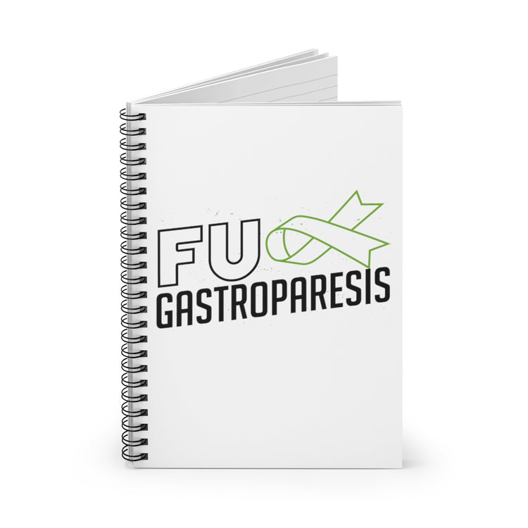 Spiral Notebook   Hilarious Gastroparesis Gastric Stasis Sickness Overcomer Humorous Digestive