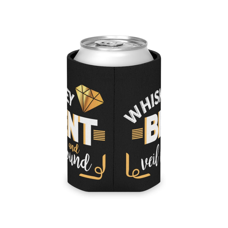 Beer Can Cooler Sleeve  Funny Wedding Veils Entourages Sarcastic Engagement Bridal Hilarious Drunk