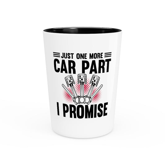 Shot Glass Party Ceramic Tequila  Humorous Mechanic Machinist Spare Parts Automobiles Lover Novelty Mechanical Technician Artisan Repairman