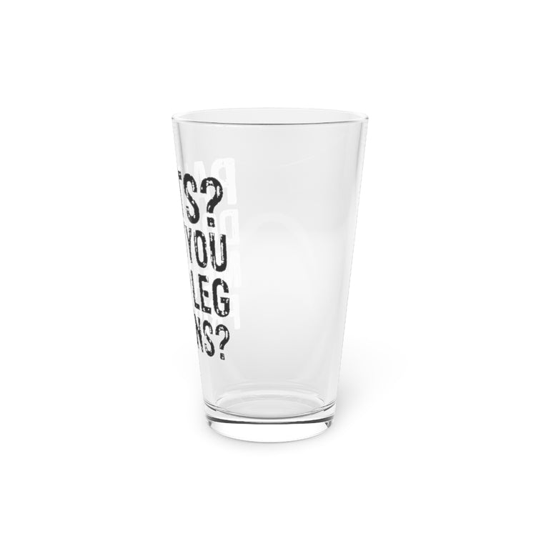 Beer Glass Pint 16oz  Novelty