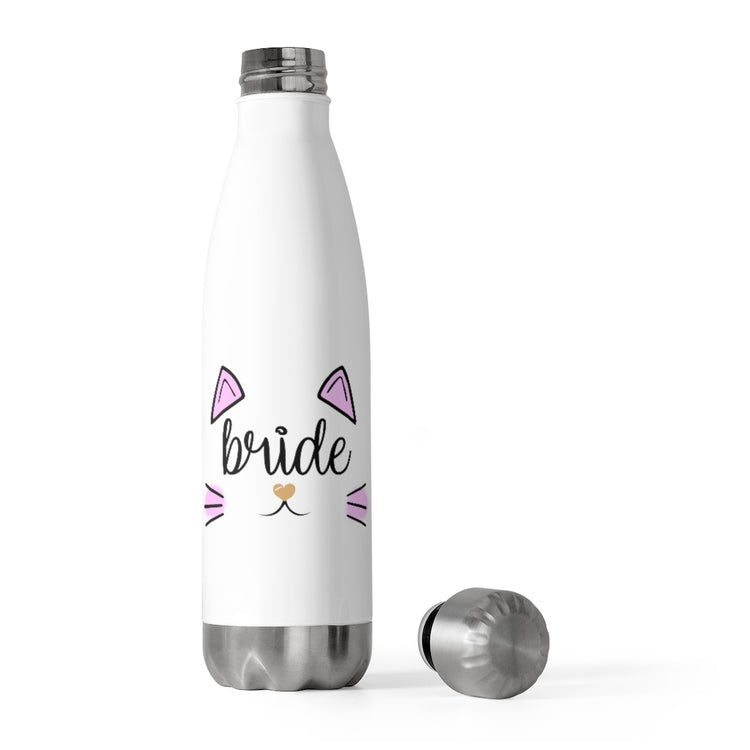 20oz Insulated Bottle  Bride Cat Bachelorette Team Bride Bridal Party Shower