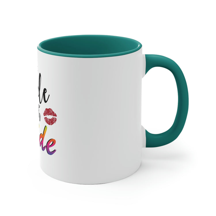 11oz Accent Coffee Mug Colors Humorous LGBTQ Bridal Appreciation  Graphic Puns Hilarious Supportive Bridesmaid