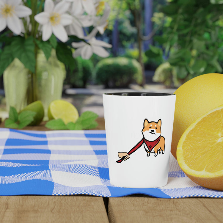 Shot Glass Party Ceramic Tequila Funny Adorable Shiba Inu Lovers Kawaii Meme  Humorous Japanese Dog Owner