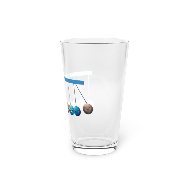 Beer Glass Pint 16oz  Humorous Heliosphere Terrestial Planets Milkyway Enthusiast Hilarious