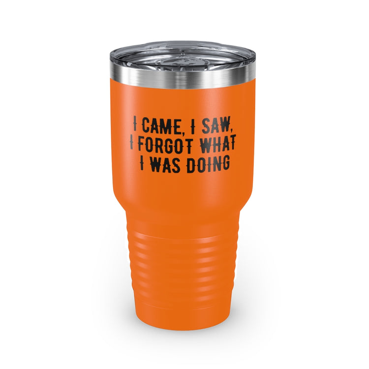 30oz Tumbler Stainless Steel Colors Humorous Forgetful Introvert Sarcastically Ironic Statements Hilarious
