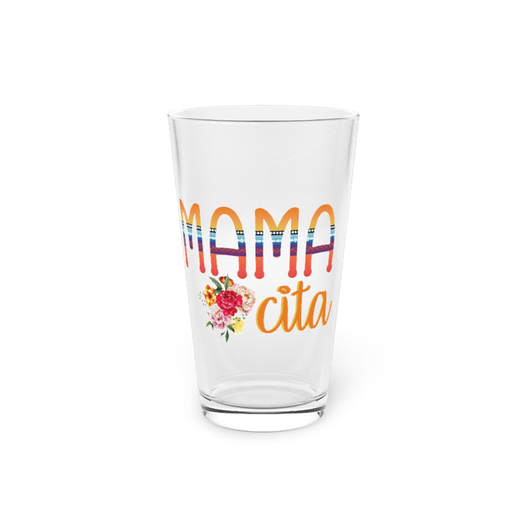 Beer Glass Pint 16oz  Mama Cita Cinco De Mayo Festival