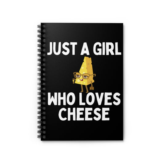 Spiral Notebook  Hilarious Parmesans Lover Pun Mozzarella Cheddar Enthusiast Novelty Cheese