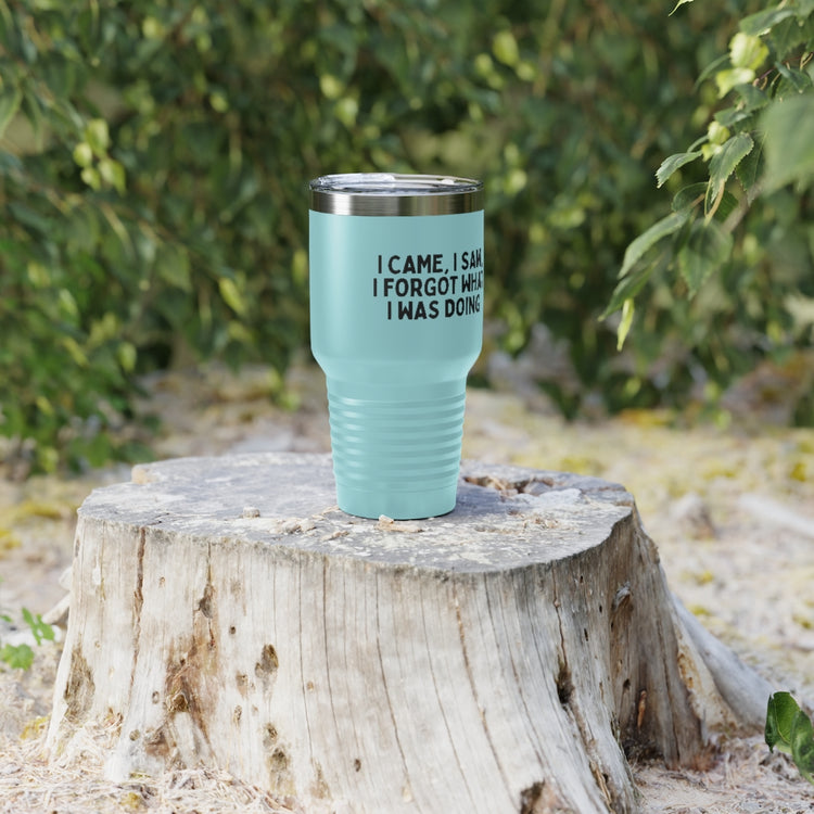 30oz Tumbler Stainless Steel Colors Humorous Forgetful Introvert Sarcastically Ironic Statements Hilarious