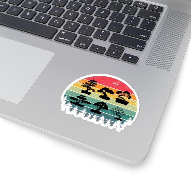 Sticker Decal Hilarious Old-Fashioned Planting Trees Meditating Enthusiast Humorous Yoga Stickers For Laptop Car