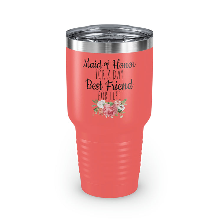 30oz Tumbler Stainless Steel Colors Humorous Bridal Besties Wedding Festivities Motivational Bridesmaids Appreciation