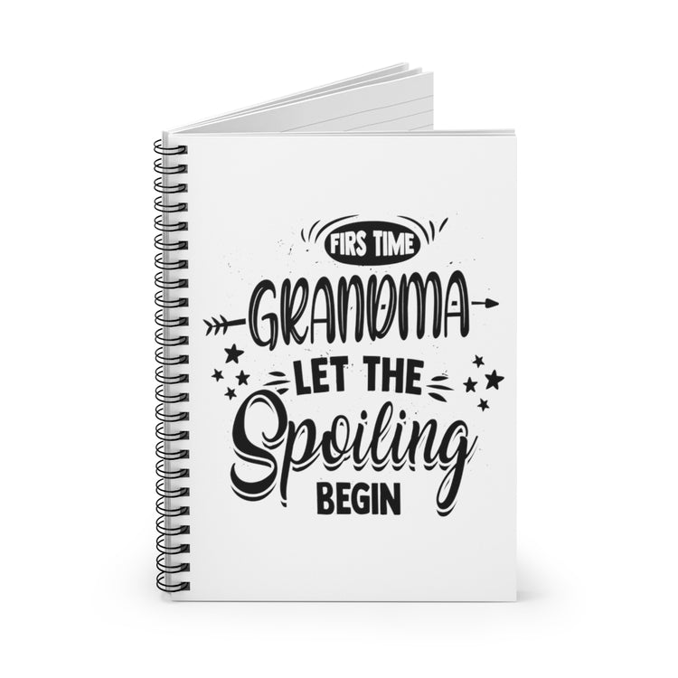 Spiral Notebook   Novelty Grandma Spoiling Nanny Granny idiomatic Expression Hilarious Grannie