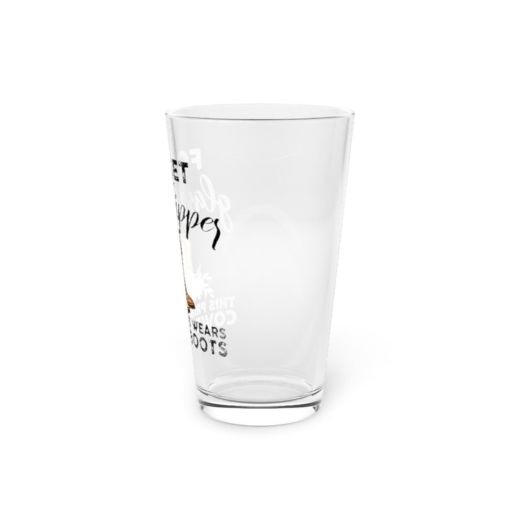 Beer Glass Pint 16oz  Novelty Forget Glass