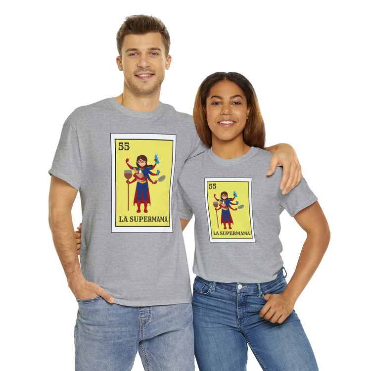 Shirt Funny Mexican Mothers Lottery Card Amusing  Comical Cheerful Cheerful Greeting T-Shirt Unisex Heavy Cotton Tee