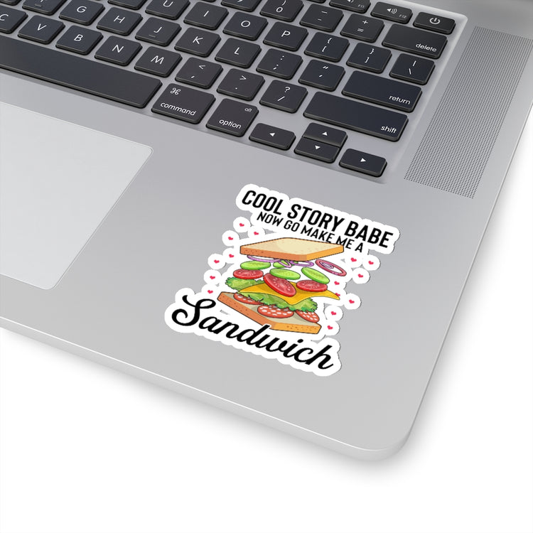 Sticker Decal Hilarious Boringly Told Stories Sarcastic Introvert Puns Humorous Introverted Stickers For Laptop Car
