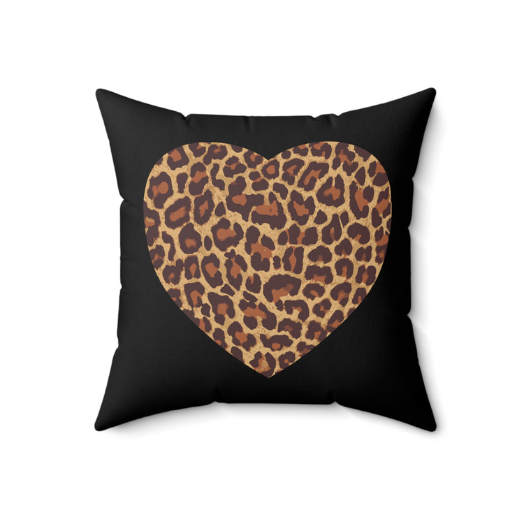 Proud Zoo Keeper Cheetah Wilderness Cat Spun Polyester Square Pillow