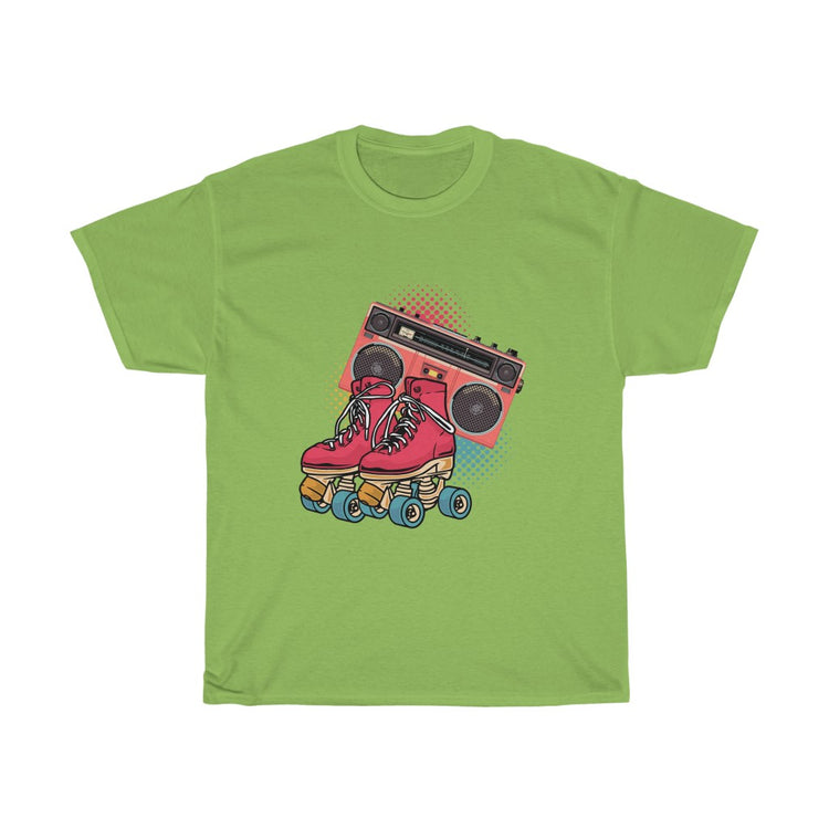Humorous Nostalgic Old-Fashioned Roller Skates Enthusiast Hilarious Rollers
