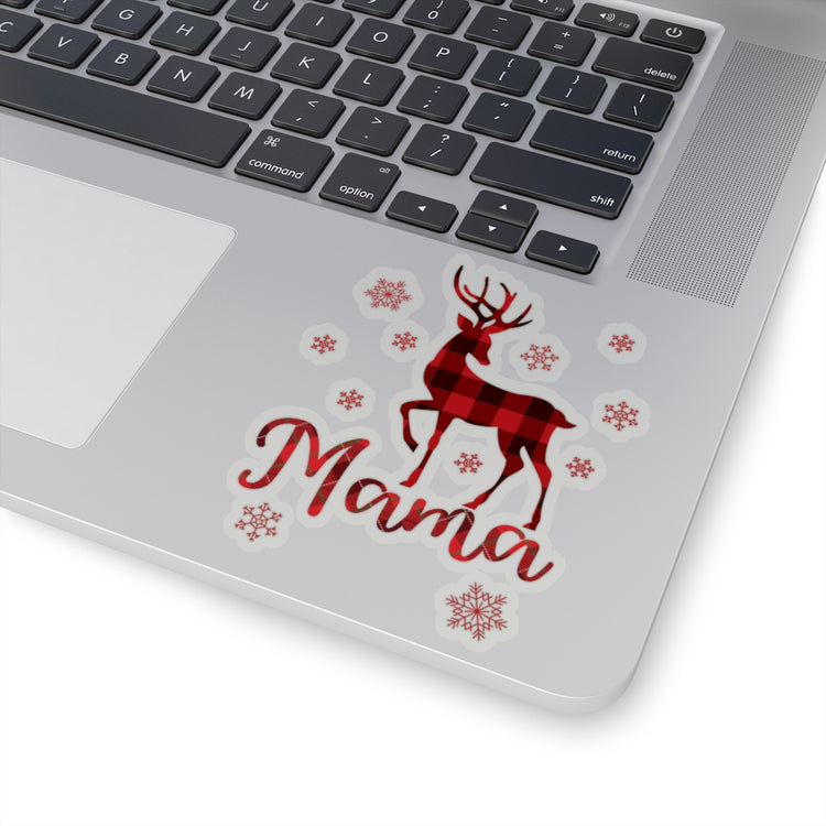 Sticker Decal Christmas Reindeer Family | Mommy And Me  | Father Daughter Gift |Stickers For Laptop Car