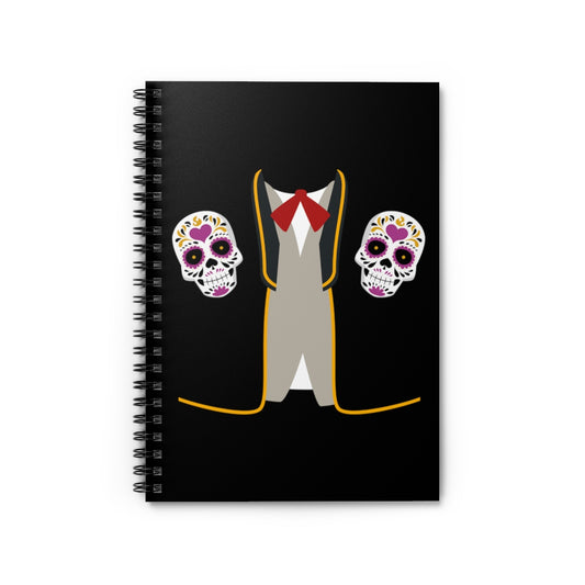 Spiral Notebook  Mexican Cultural Traditions Experiences Icons Fan Humorous Hispanic Symbols Leisure Style Enthusiast