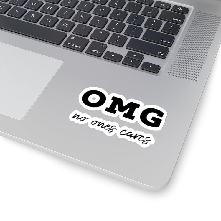 Sticker Decal OMG No One Cares Sassy Stickers For Laptop Car