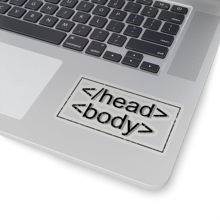 Sticker Decal Humorous Geeky Developers Web Designing Mockery Pun Sayings Funny Computer Stickers For Laptop Car