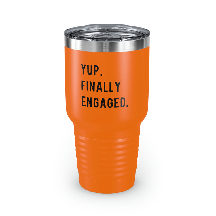 30oz Tumbler Stainless Steel Colors Humorous Matrimonial Engagements Novelty Proposal Gatherings Saying Mockeries Pun