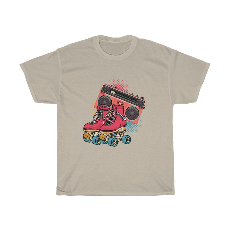 Humorous Nostalgic Old-Fashioned Roller Skates Enthusiast Hilarious Rollers