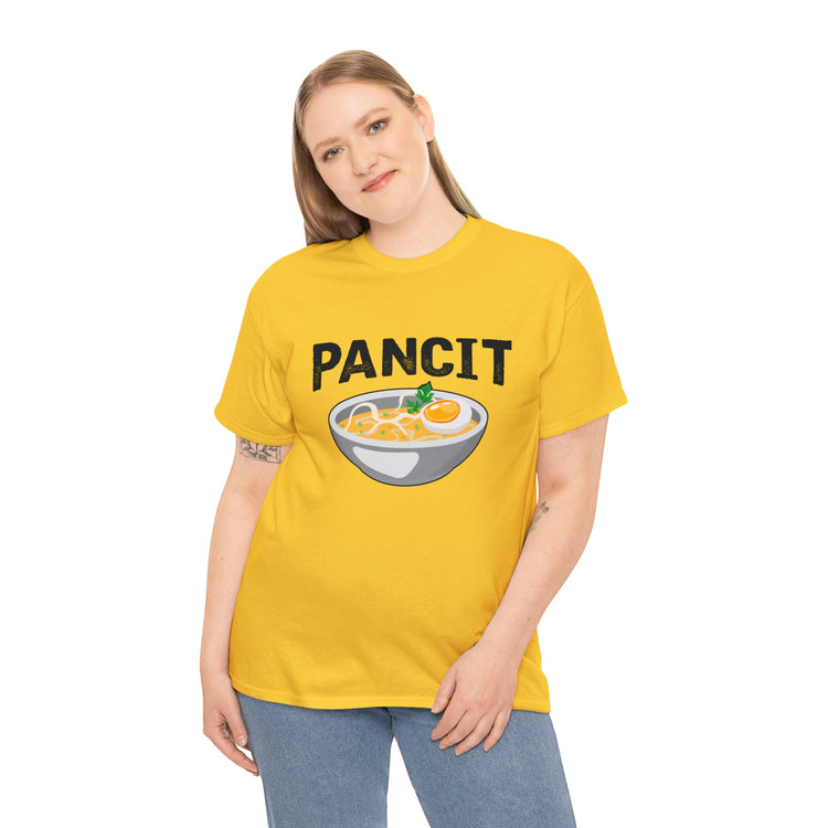 Shirt Funny Pancit Filipinos Dining Cuisine Asian Noodle Pasta Dishes Healthy delicacies T-Shirt Unisex Heavy Cotton Tee