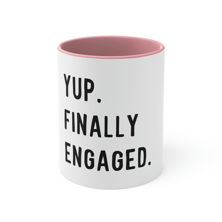 11oz Accent Coffee Mug Colors Humorous Matrimonial Engagements Sarcastic Proposal Gatherings Saying Mockeries