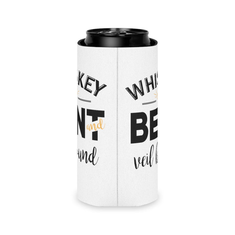 Beer Can Cooler Sleeve  Funny Wedding Veils Entourages Sarcastic Engagement Bridal Hilarious Drunk