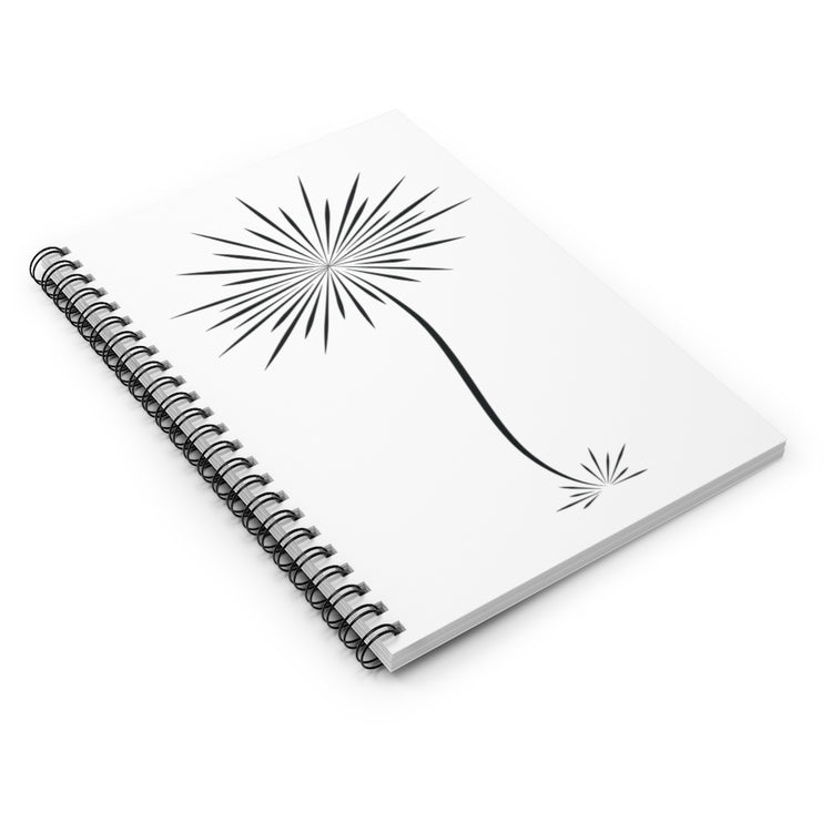 Spiral Notebook  Hilarious Flower Springtime Flowering Horticulture Vintage Hilarious Planting