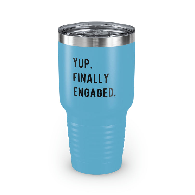 30oz Tumbler Stainless Steel Colors Humorous Matrimonial Engagements Novelty Proposal Gatherings Saying Mockeries Pun