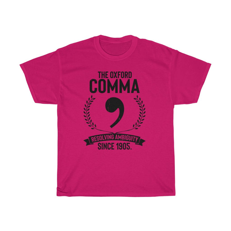 Novelty Oxford Comma Words Geek Linguistics Enthusiast Hilarious Cop Grammars