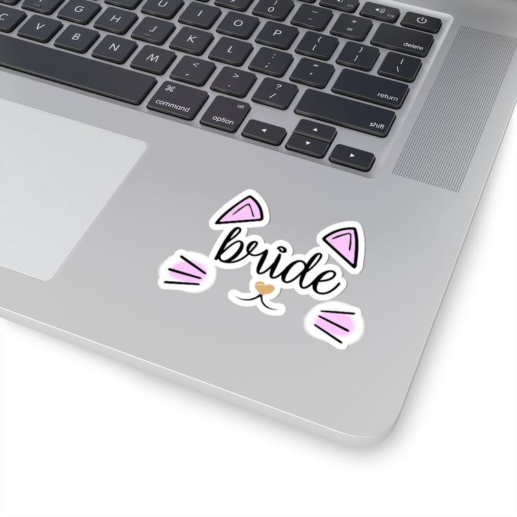 Sticker Decal Bride Cat Bachelorette Team Bride Stickers For Laptop Car