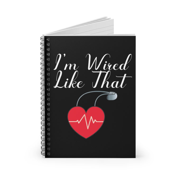 Spiral Notebook Conciliator Reconciler Physician Doctor Novelty Arbitrator Medic Lover Men Women