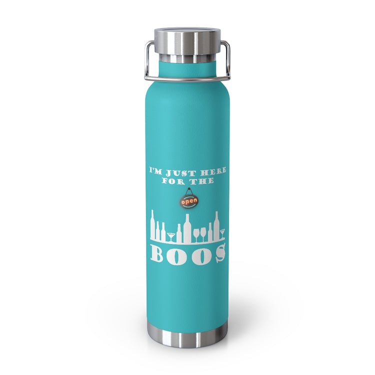 Copper Vaccum Insulated Bottle 22oz  Humorous Wedding Drinking Engagements Sarcastic Sayings Line Novelty Bachelors Commitments Mockeries Statements