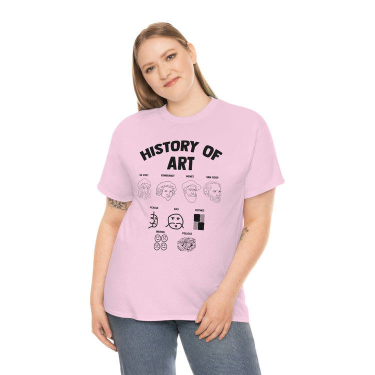 Novelty Arts Subject Instructor Professor Trainor Painter Hilarious Skill Imagination Creativity Illustrator Unisex Heavy Cotton Tee