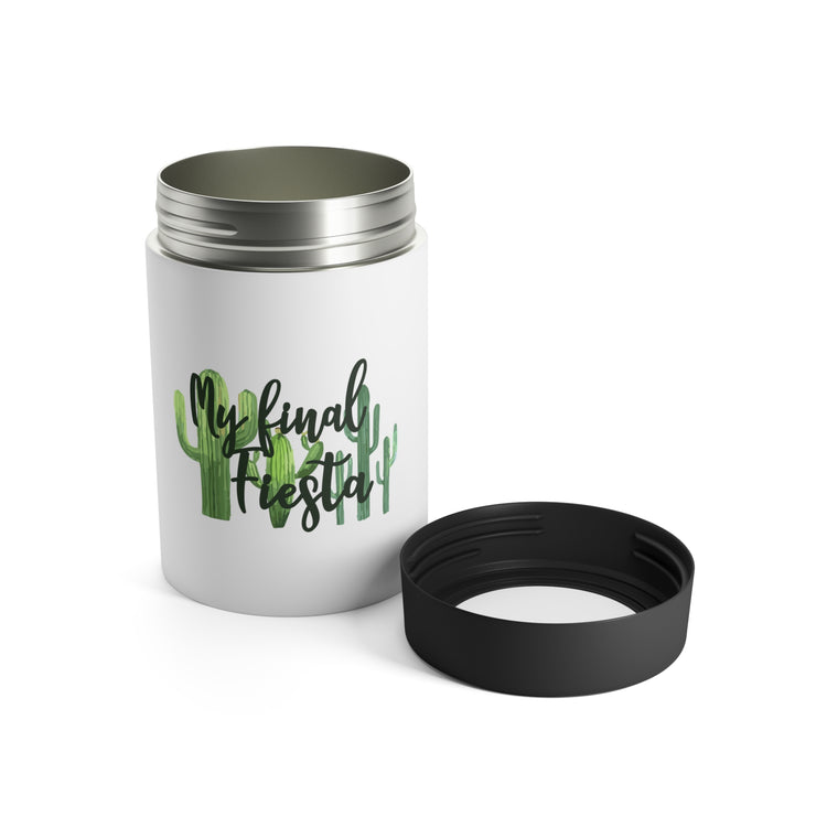 Funny Engagement Vacations Cactus Sarcastic Mexico Wedding  Hilarious Mexican Engagement Entourages Mockery Can Holder