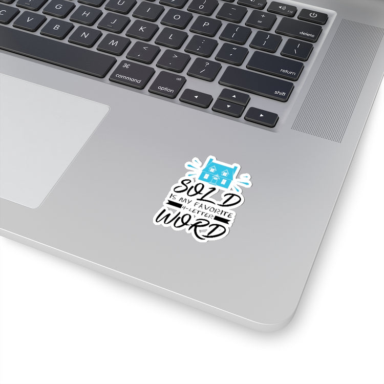 Sticker Decal Hilarious Realty Is My Favorite Landholdings Broker Plot Humorous Stickers For Laptop Car