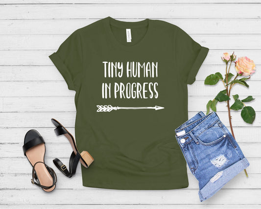 Tiny Human In Progress Future Mom Maternity Clothes - Teegarb