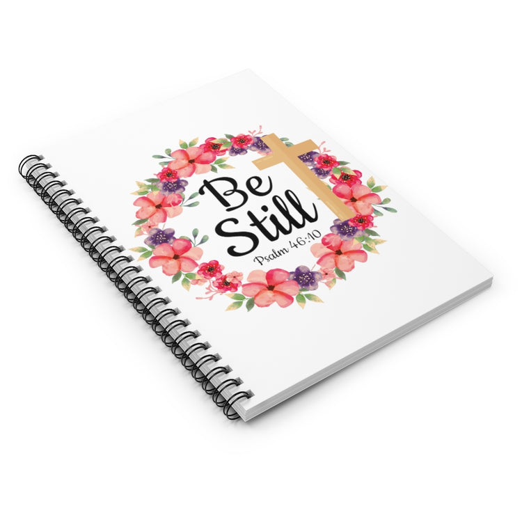 Spiral Notebook   Inspirational Comforting Christianity Verses Statements Uplifting Relieving