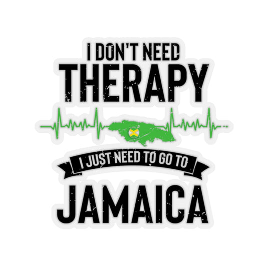 Sticker Decal Novelty Jamaica Heartbeat Leisure Lover Getaway Enthusiast Hilarious Jamaican Stickers For Laptop Car