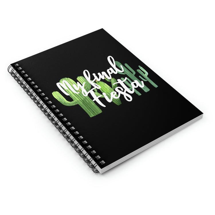 Spiral Notebook Funny Engagement Vacations Cactus Sarcastic Mexico Wedding Mexican Engagement Entourages Mockery