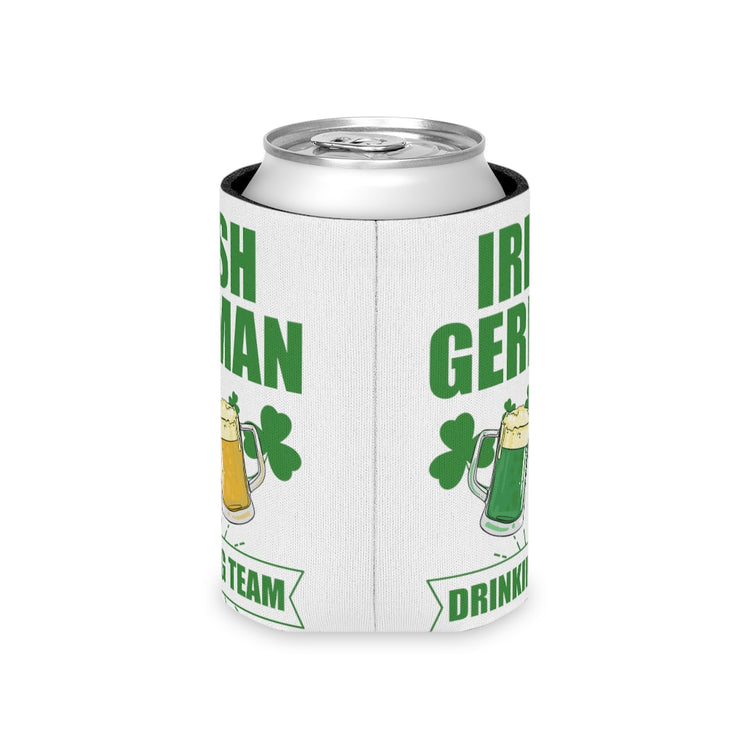 Beer Can Cooler Sleeve Humorous Irish German Drinking St Patrick Day Enthusiast Novelty Germany