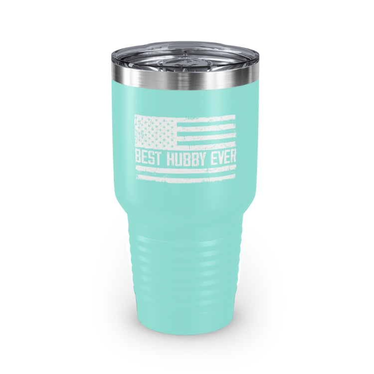 30oz Tumbler Stainless Steel Colors Supportive Husband Boyfriend Marriage Patriotic Humorous Couple Wedding Anniversary Boyfriend