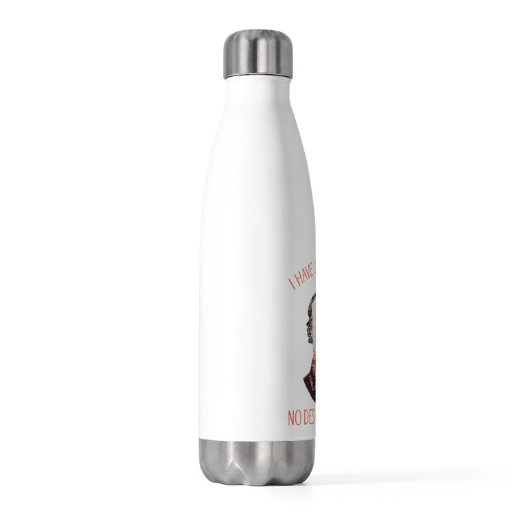 20oz Insulated Bottle Novelty No Desire For Conforming Philosophy Cute Realists Literary Critics Men